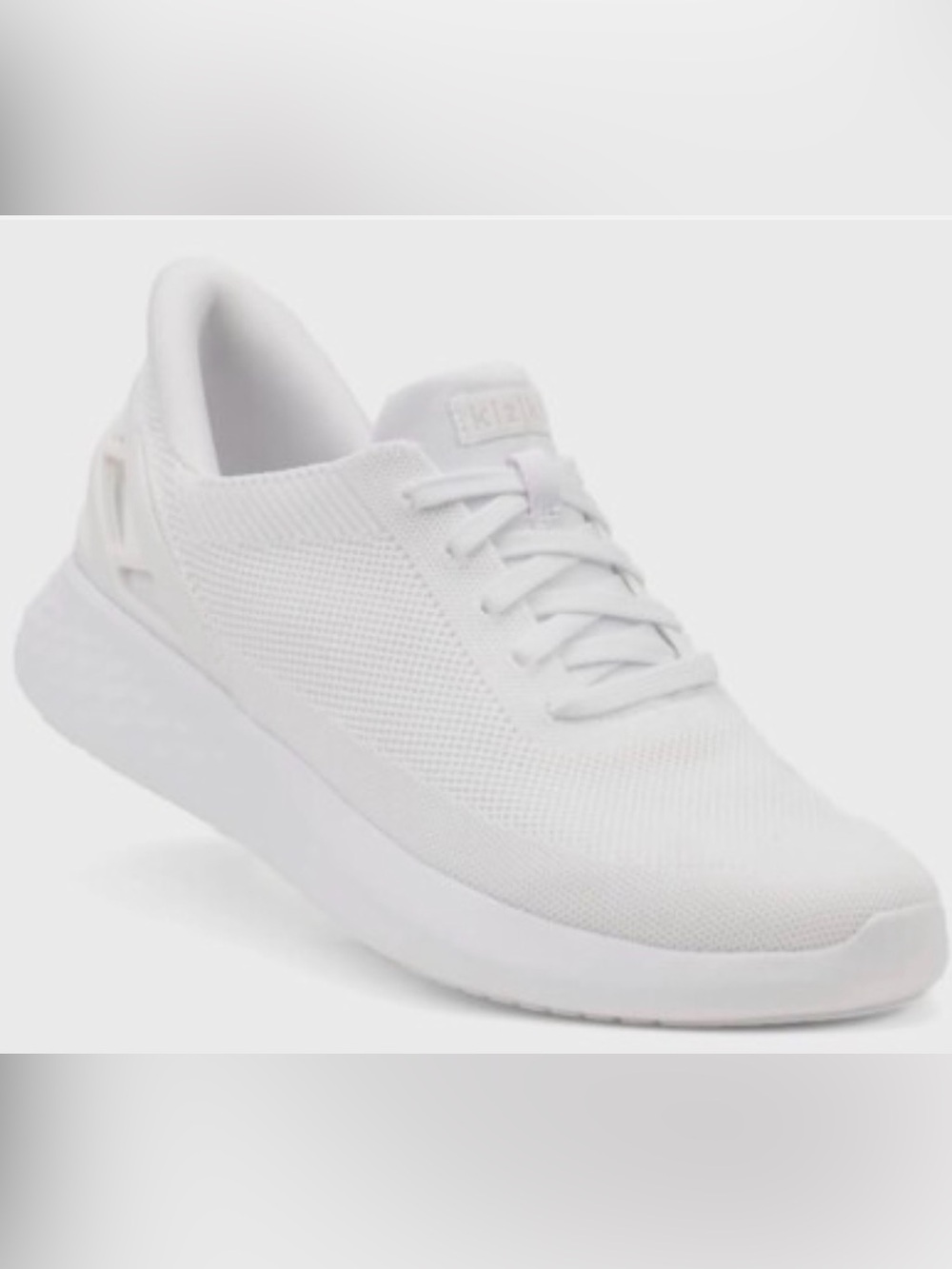 Kizik Unisex Athens White Slip-On Sneakers Sneaker Size Men’s 9